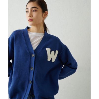 Whim Gazette(ウィム ガゼット)のワッペンカーディガン通販 | 集英社