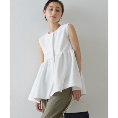 Whim Gazette(ウィム ガゼット)のペプラムダンボールジレ通販 | 集英社