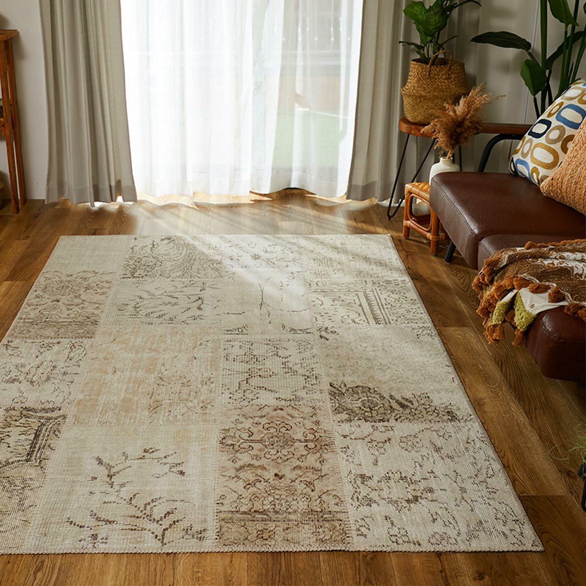 ビンテージパッチワークラグ ラグ | オーダーカーペット・ラグのFROM FLOOR