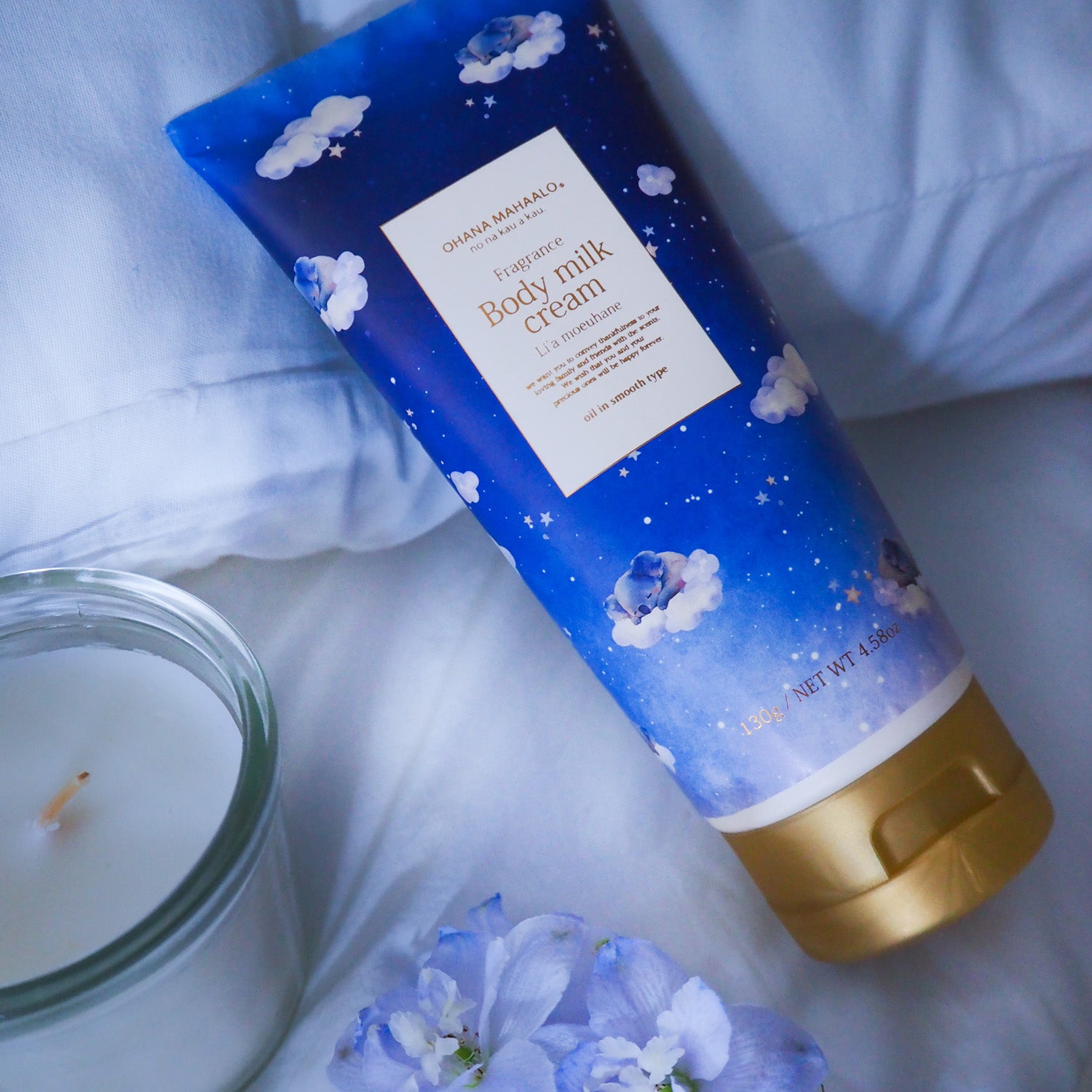 オハナ・マハロ フレグランス ボディミルククリーム リア モエウハネ