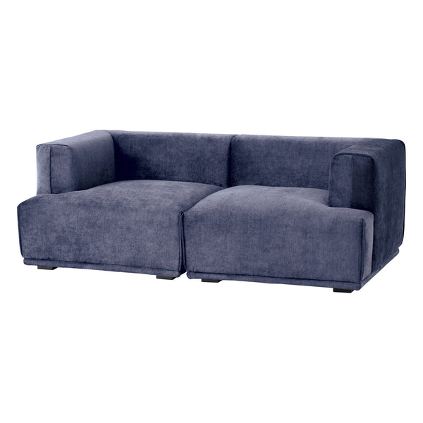 メーネ ソファ アーム L ネイビー（W810）【～2024年9月生産モデル