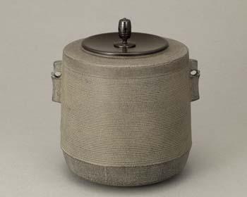 風炉釜】糸目筒釜（いとめつつがま） 菊地政光作 | 茶道具通販専門店