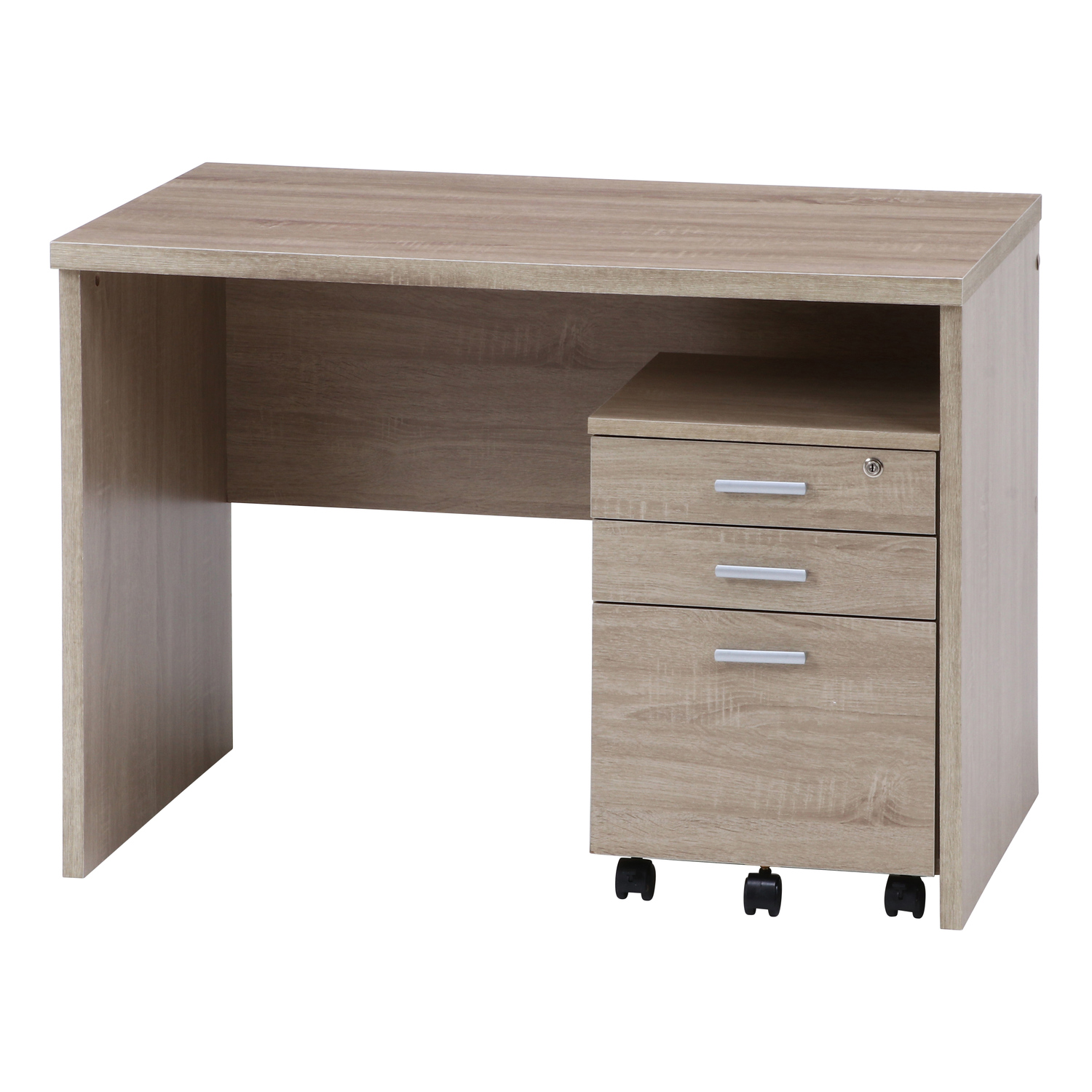 C/D:99256] デスク2点セット ホワイトオーク ｜ ORDERING SHOP