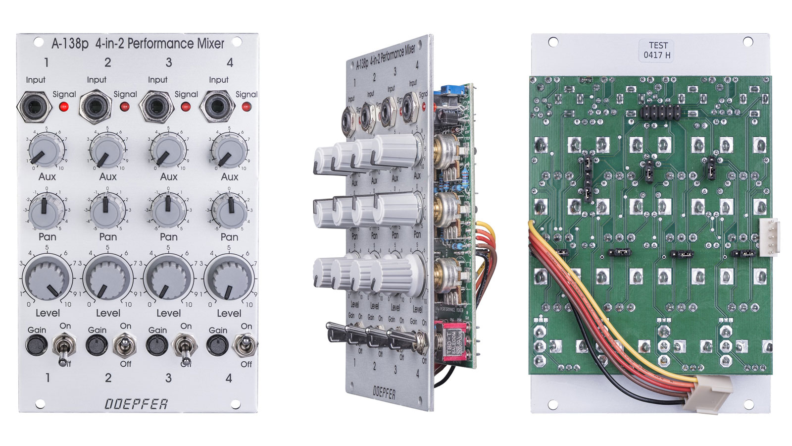 A-138pV Performance Mixer - A-100 Eurorack Modular Synthesizer