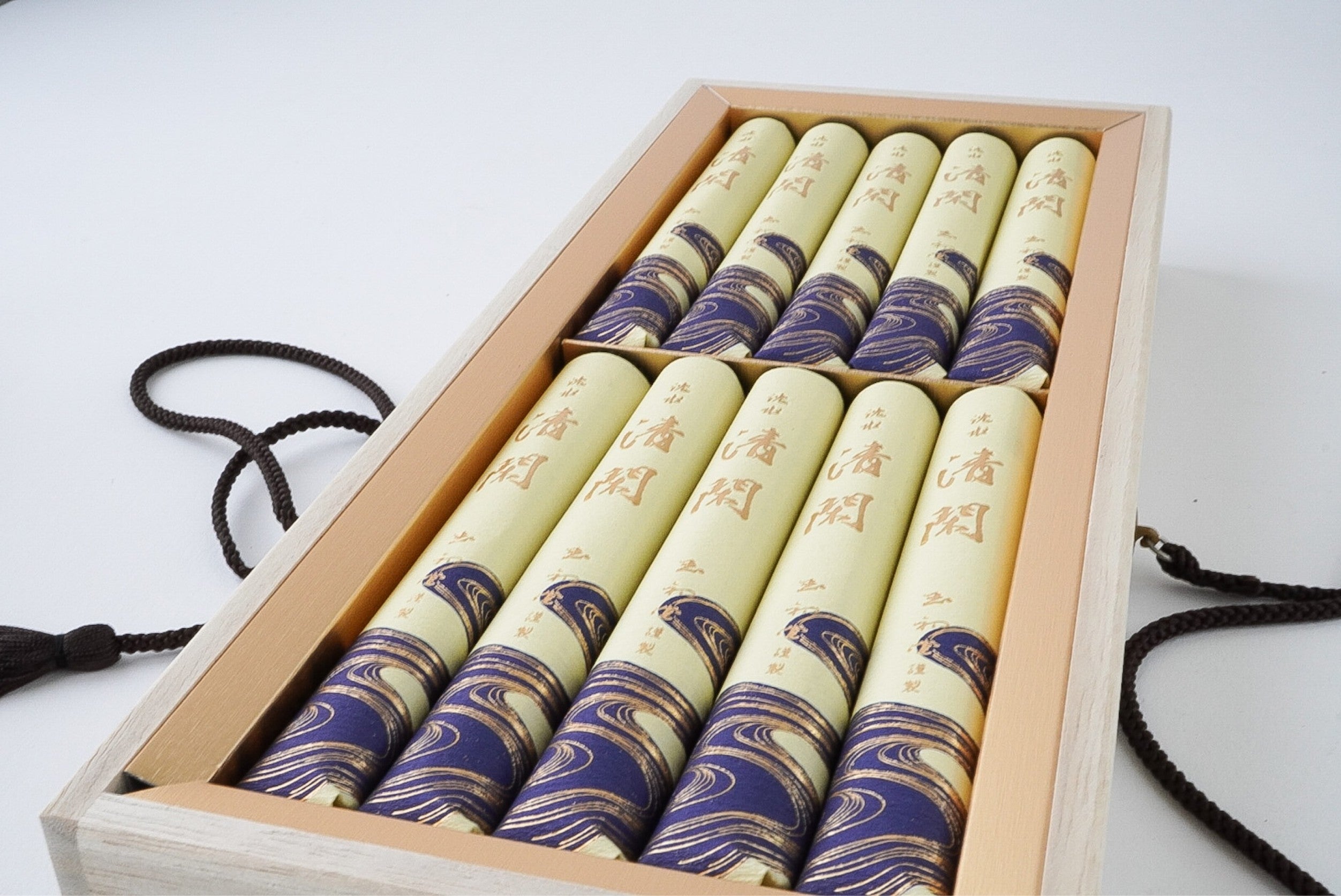 玉初堂のお線香 沈水清閑 短10把 桐箱 – 福山 江原佛具店 | 仏壇・仏具