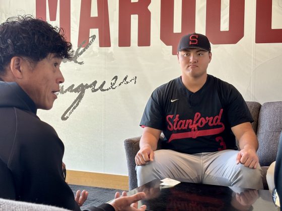 佐々木麟太郎、鷹ドラ1指名に感謝「大変名誉なこと」 城島CBOが米大学