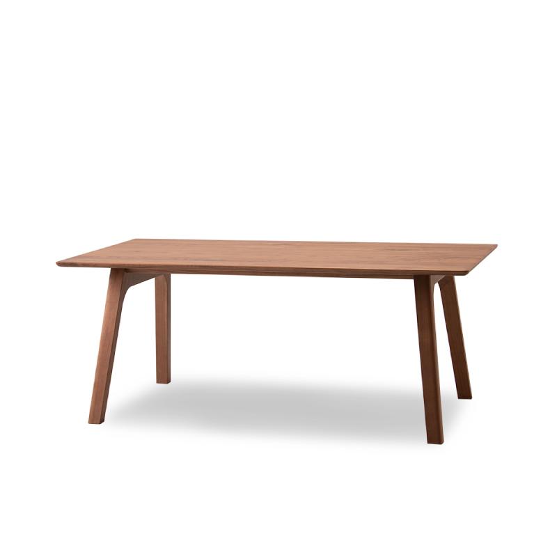 旭川家具 カンディハウス TEN ソリッドテーブル180×90 ウォルナット