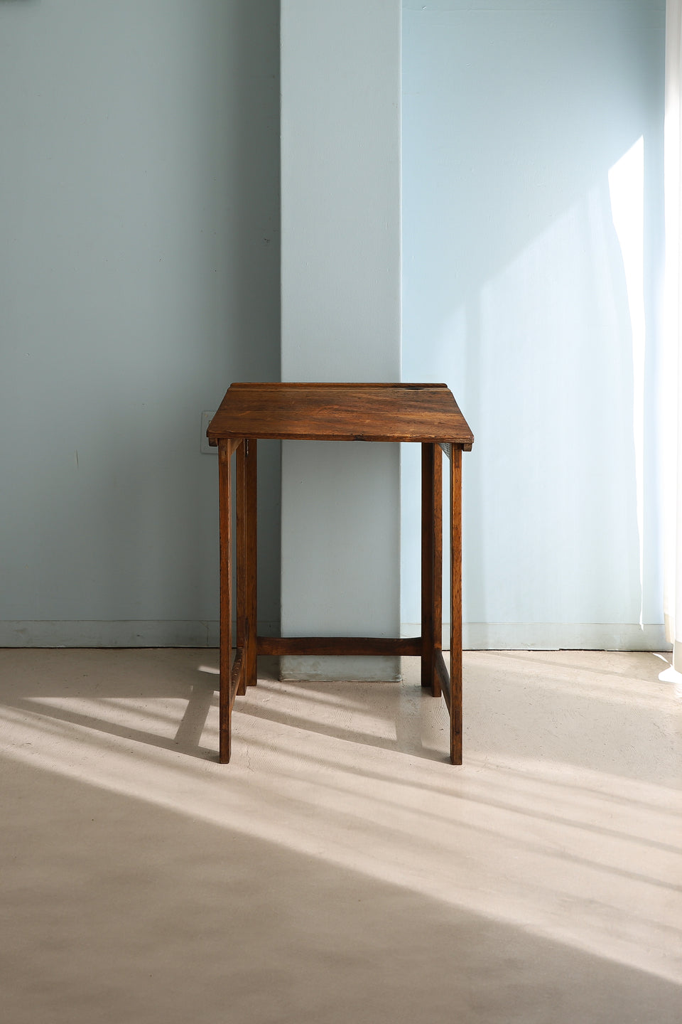 イギリスヴィンテージ 折りたたみ スクールデスク 学校机 シャビー