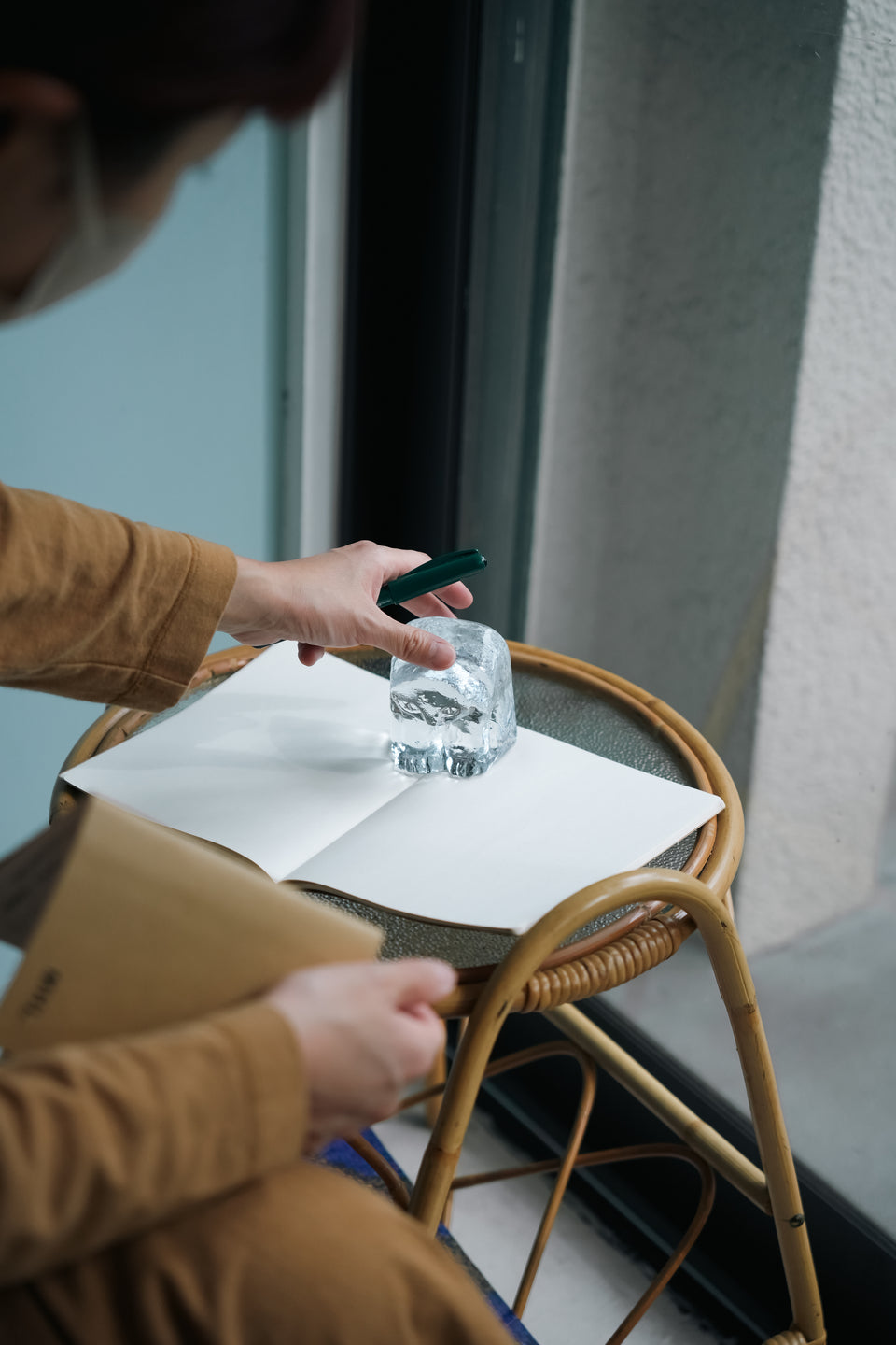 ボダ エリック・ホグラン ガラスオブジェ スウェーデン 北欧