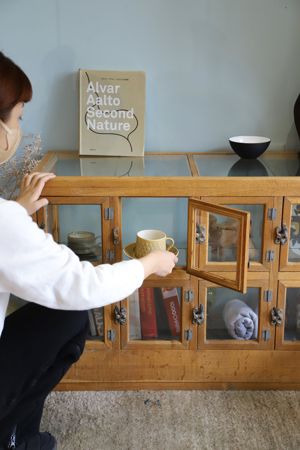 ガラスケース駄菓子屋に^_^レアです！ banco's attic] ブリキとガラス