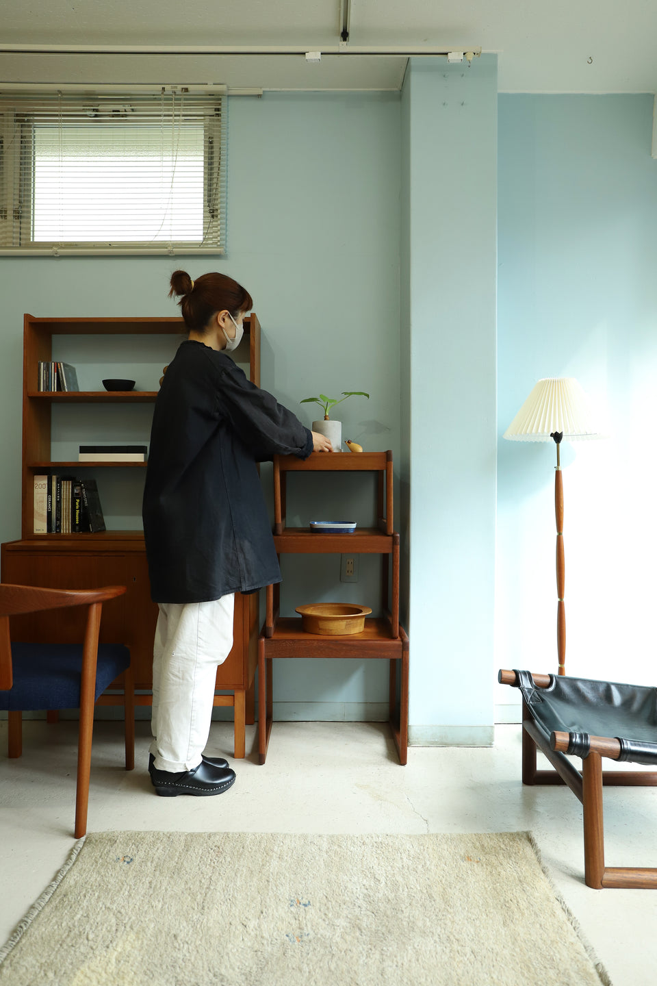 イギリスヴィンテージ ネストテーブル サイドテーブル チーク材/UK