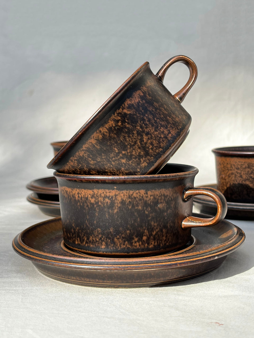 アラビア ルスカ ティーカップ&ソーサー 北欧ヴィンテージ食器/ARABIA