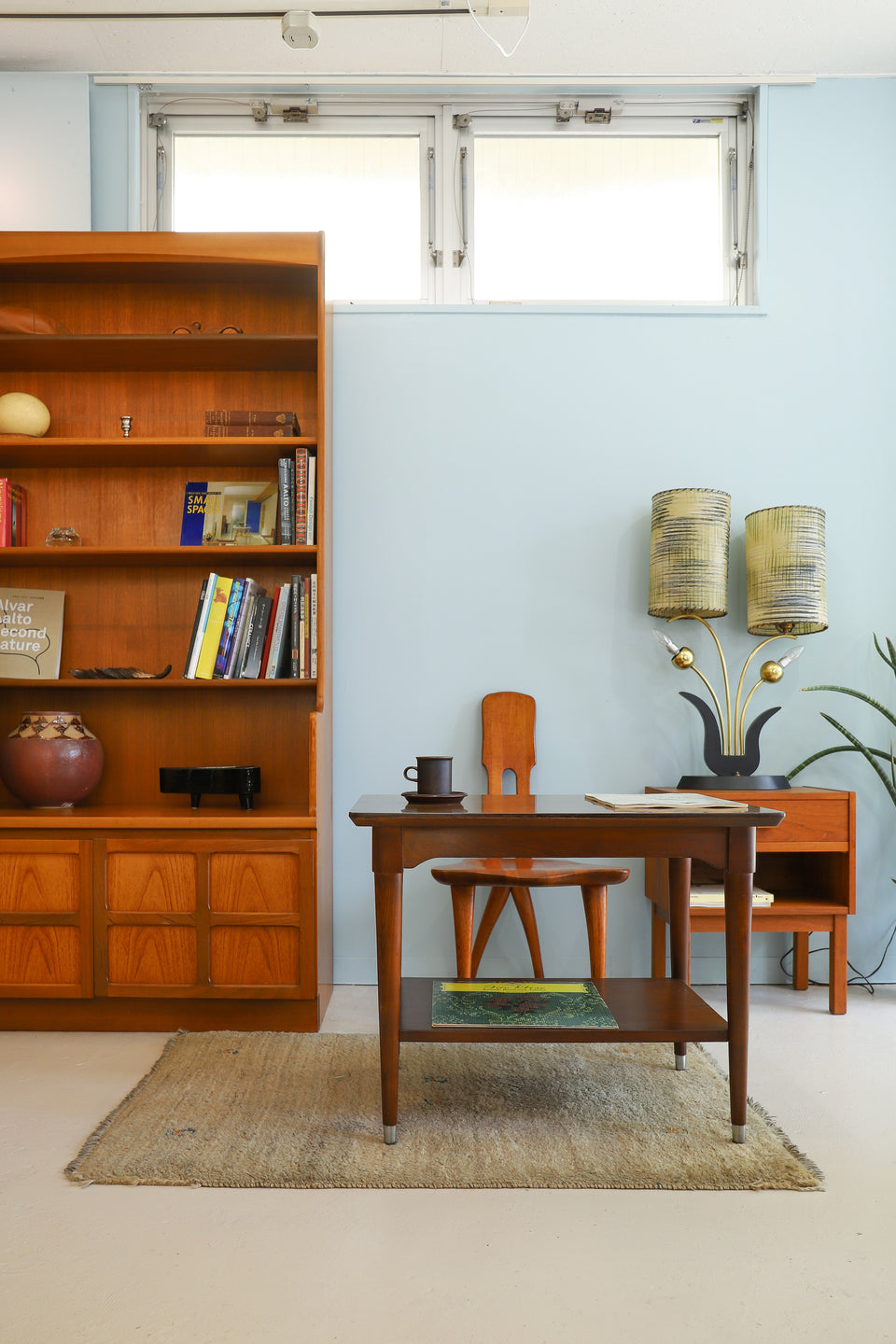 アメリカヴィンテージ サイドテーブル ミッドセンチュリー レトロ