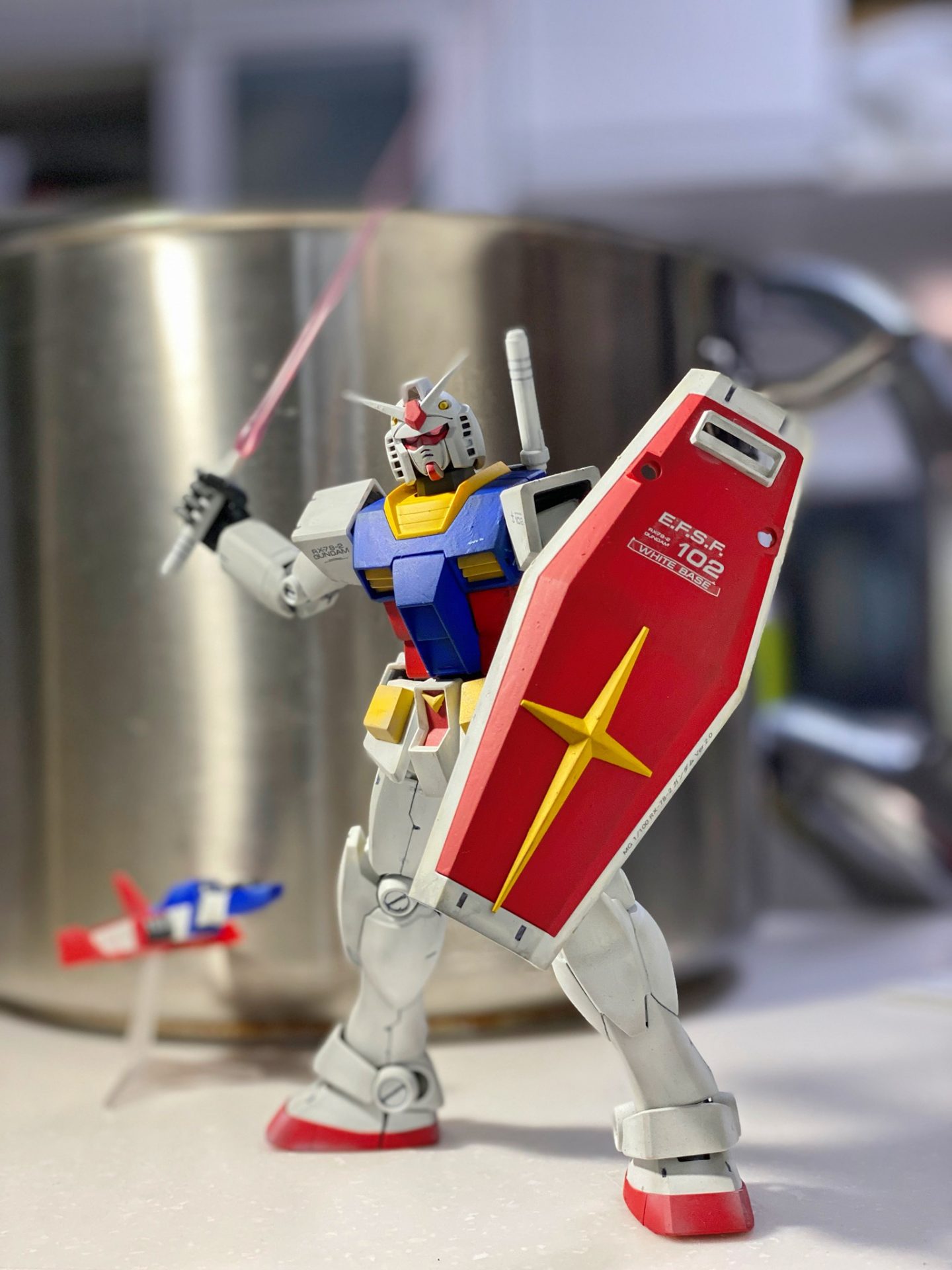 ガンダムRX-78-2 MG Ver2.0作ったら痛恨のミス！ -北海道・富良野