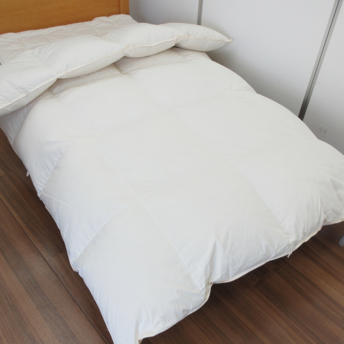甲州羽毛ふとん セミダブル ホワイトダックダウン 8020肌掛ダウン85%羽毛布団 - 甲州羽毛ふとん公式通販