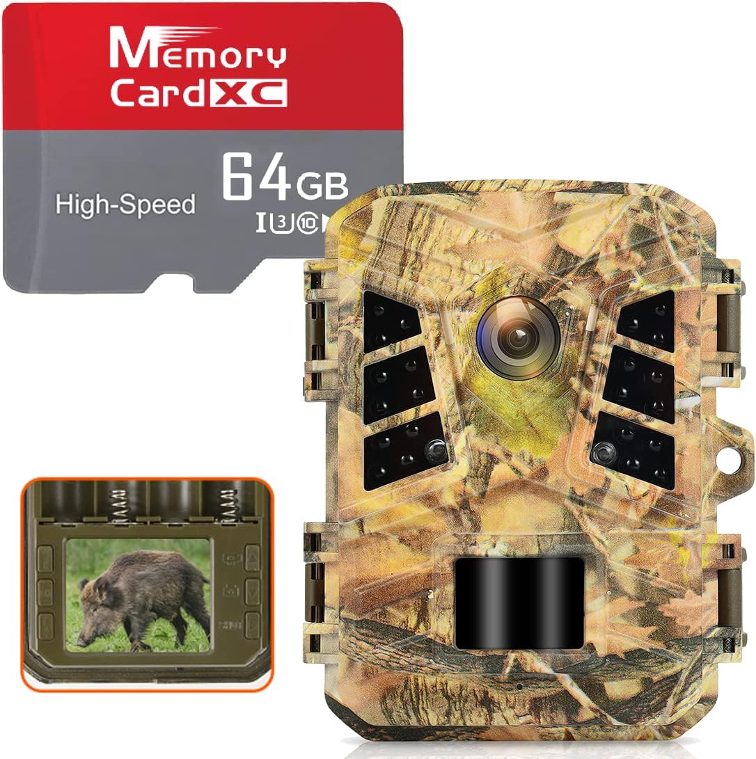 トレイルカメラ 防犯カメラ 監視カメラ センサーカメラ 自動撮影カメラ