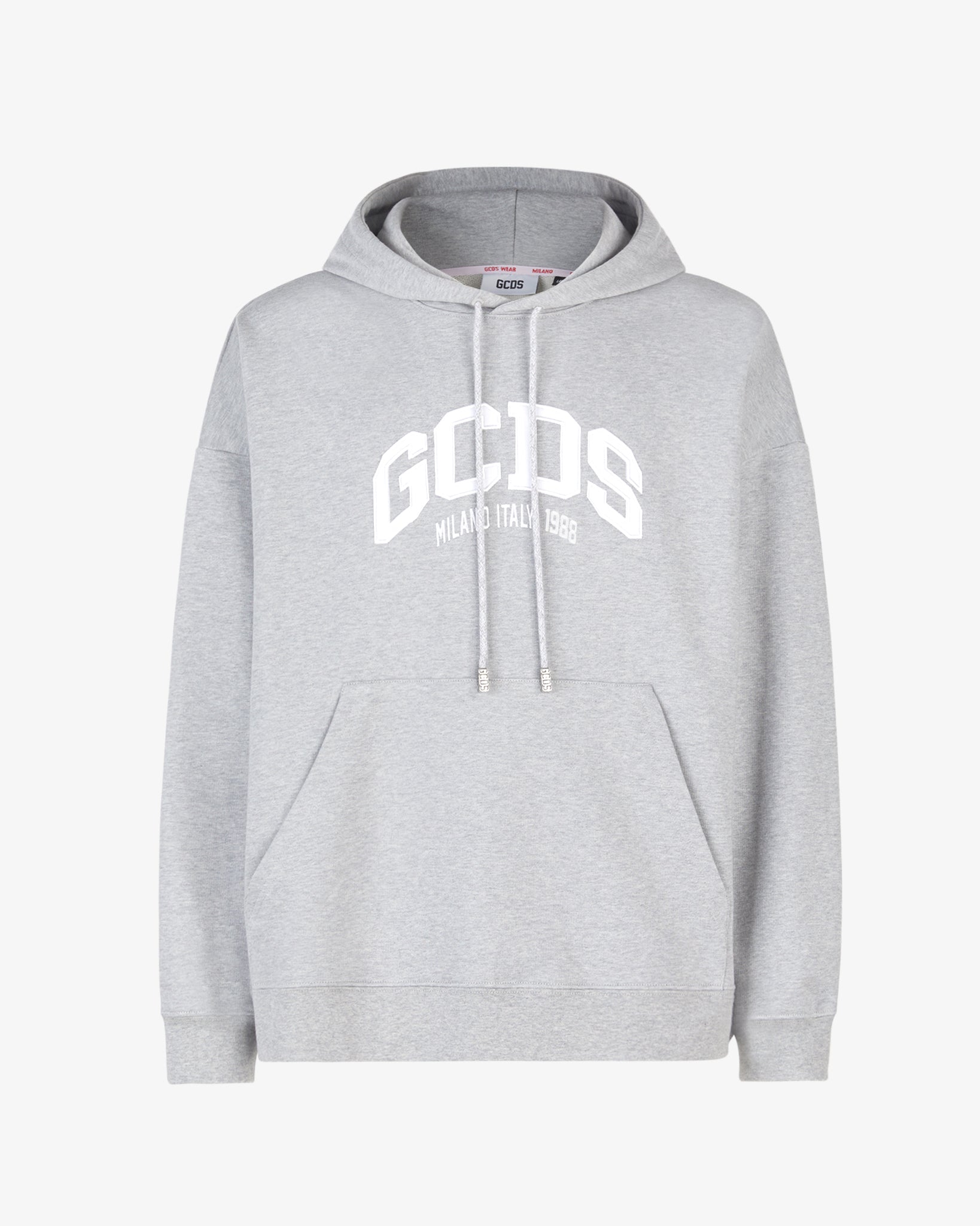 Logo Lounge Hoodie Grey | GCDS Official Website