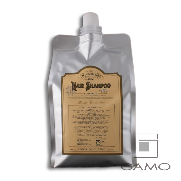 ヘアシャンプー No.997 1000ml（詰替） | G SELECT ガモウの理美容用品