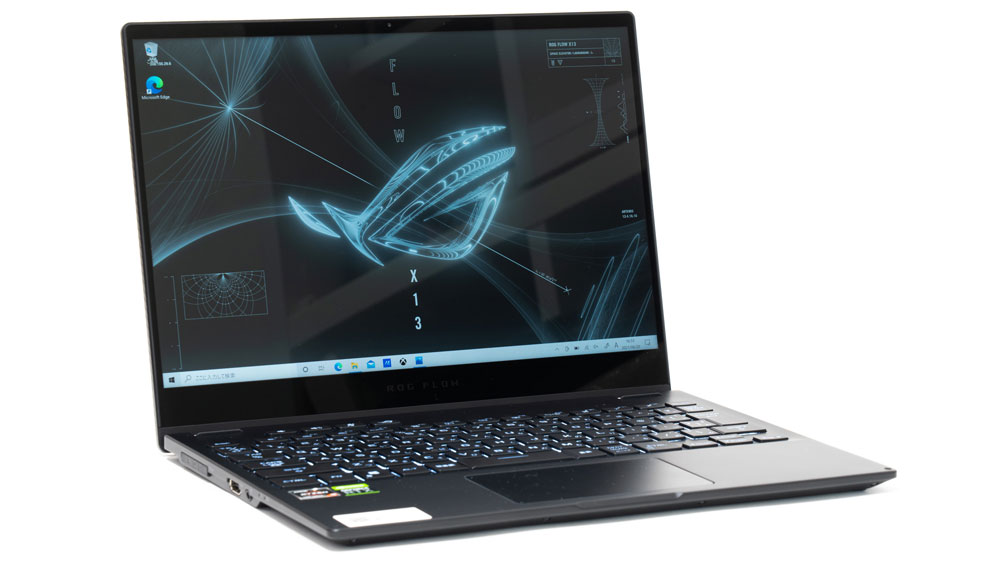ROG Flow X13レビュー｜RTX 3050 Ti＆WQUXGAモニター搭載モデル