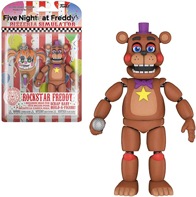 Five Nights at Freddy's アクションフィギュア（Rockstar Freddy