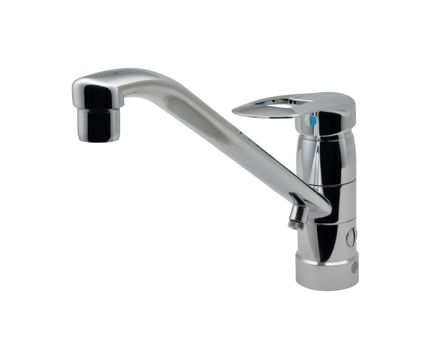 ワンホールシングルレバー混合栓(分水孔付、寒冷地仕様)