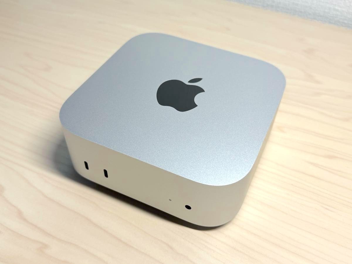 M4 Mac miniをレビュー！コンパクトで高速なコスパ最強Mac。Amazonなら