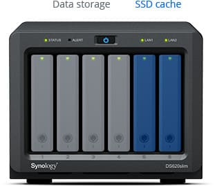 小さくても大容量。 Synology「DiskStation DS620slim」は2.5インチ