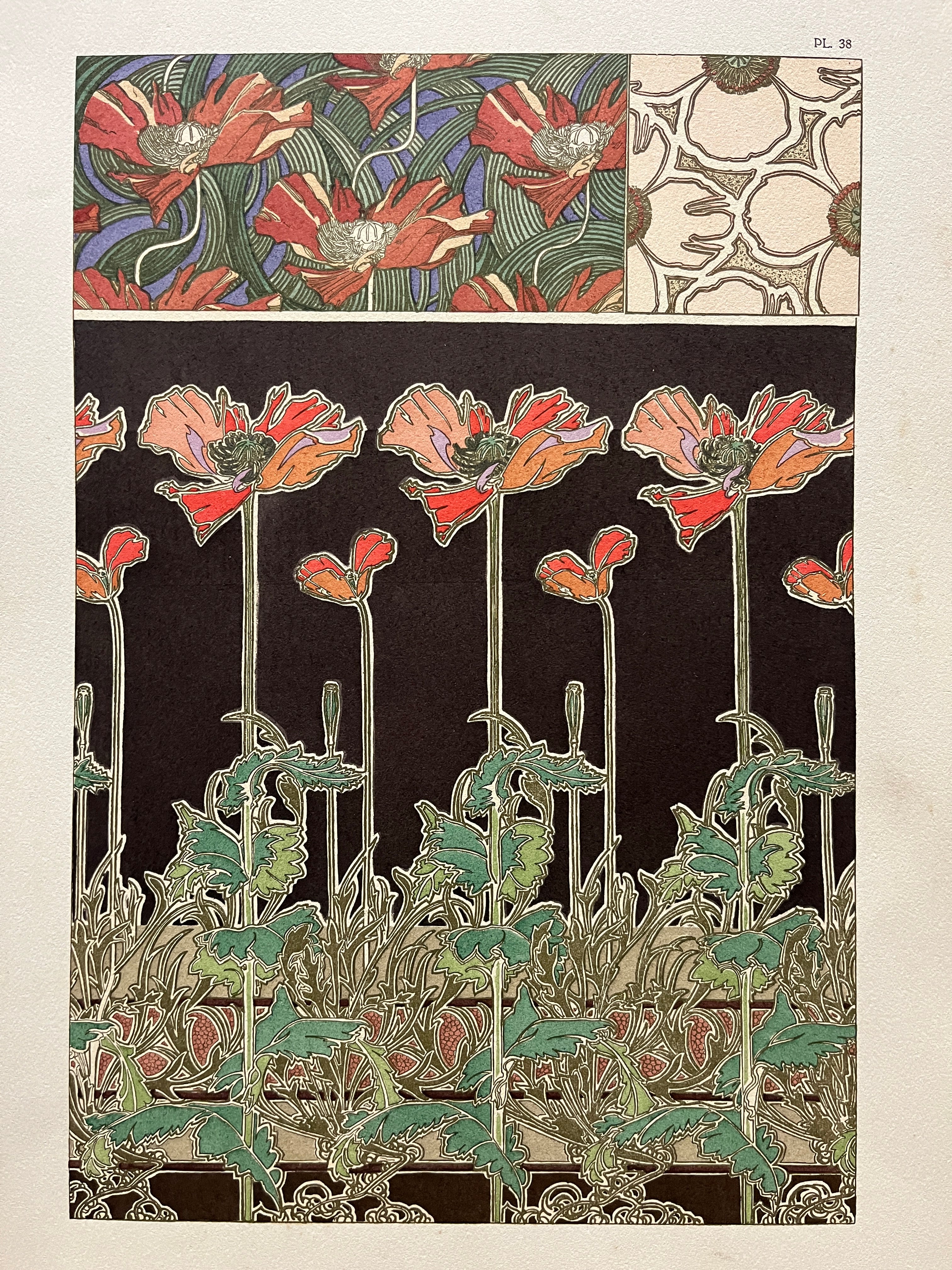 アルフォンス・ミュシャ「装飾資料集 PL38」 | ギャラリーK