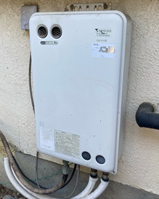 東京ガスTP-9140RFW-R→リンナイRF-1W(B)｜東京都日野市K邸の風呂釜