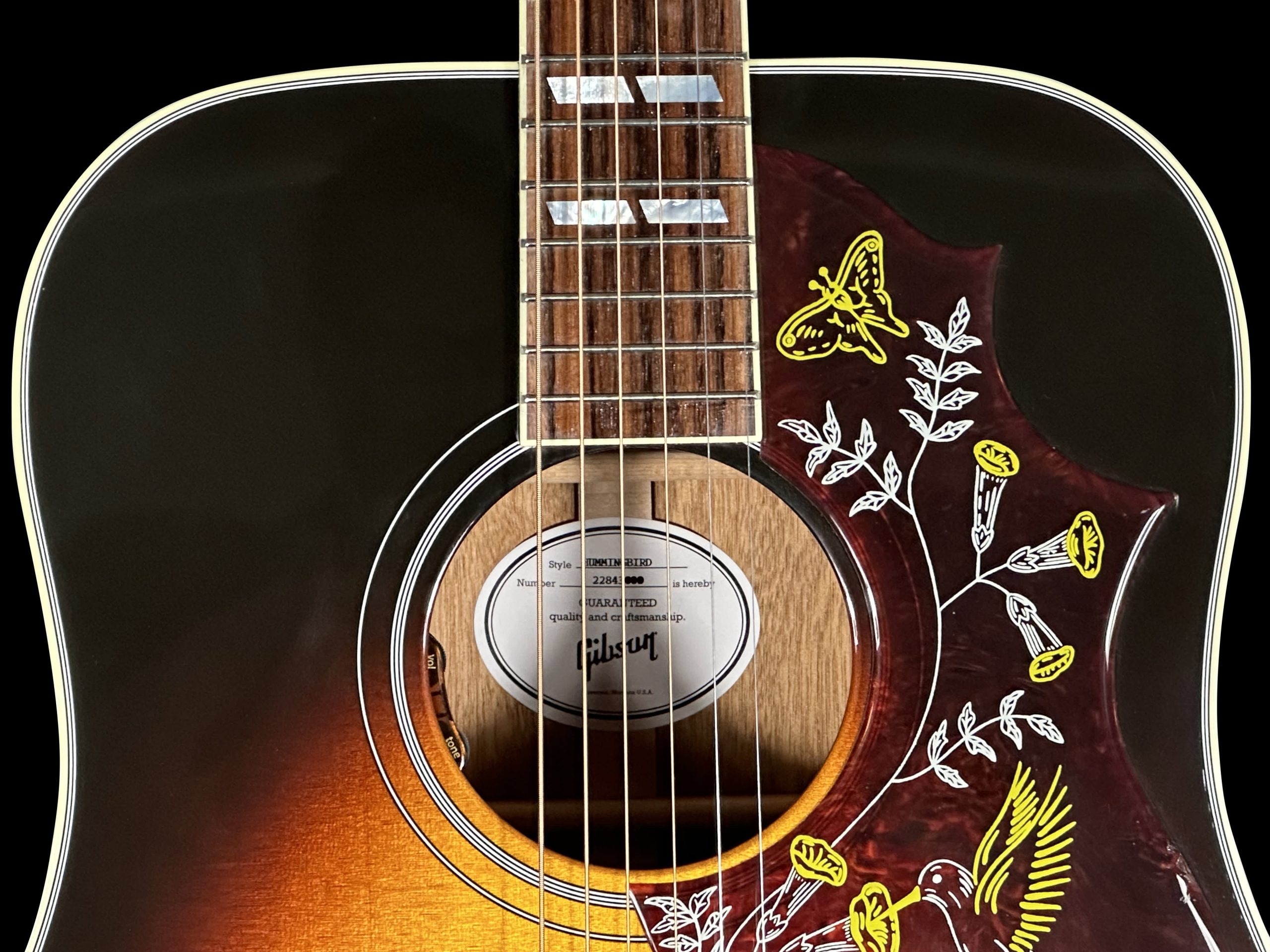 2023 Gibson Hummingbird Standard with LR Baggs - Vintage Sunburst