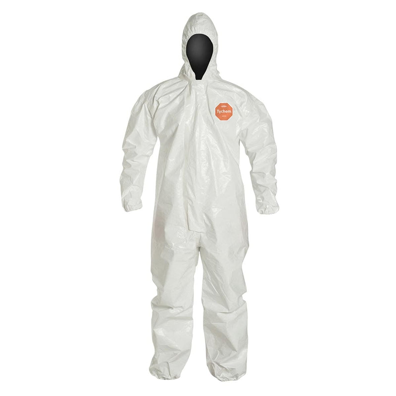 DuPont Tychem 4000 Hooded Coveralls with Taped Seams | 6pk | Gemplers