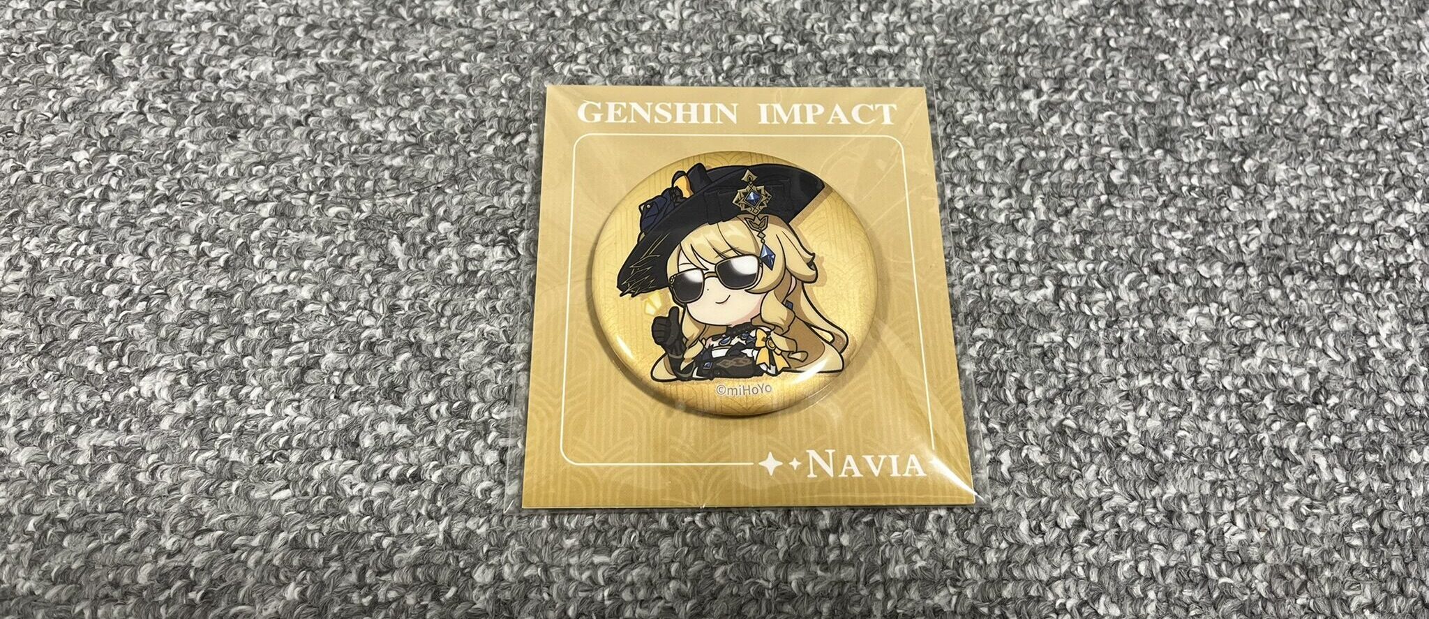 グッズ紹介】原神 ちびキャラ キャラクター缶バッジ ナヴィア Genshin