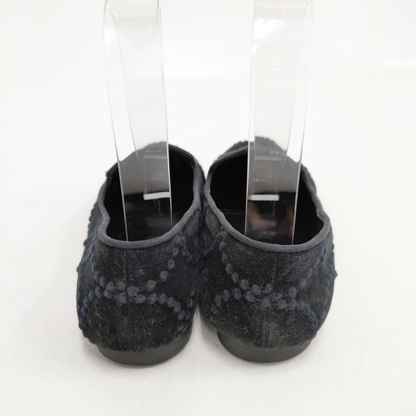 mina perhonen tambourine ベロア スリッポン サイズ24.5cm シューズ