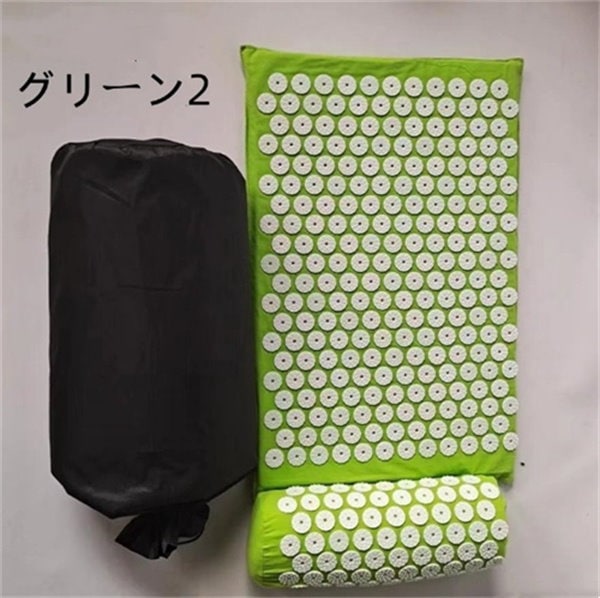 Qoo10] 指圧スパイクマットヨガシャクティマットマ