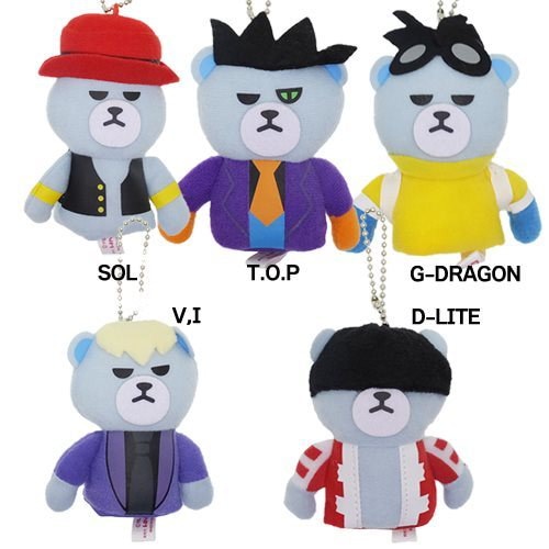 Qoo10] KRUNK BIGBANG ぬいぐるみ玩