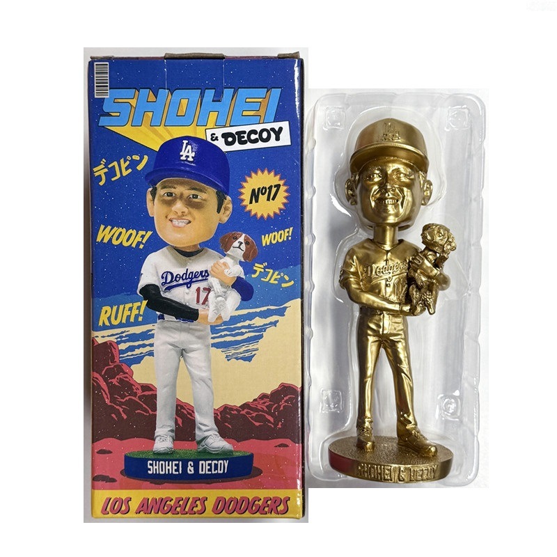 みー】ドジャース 大谷翔平✖️デコピン ボブルヘッド 8/28配布分 みー