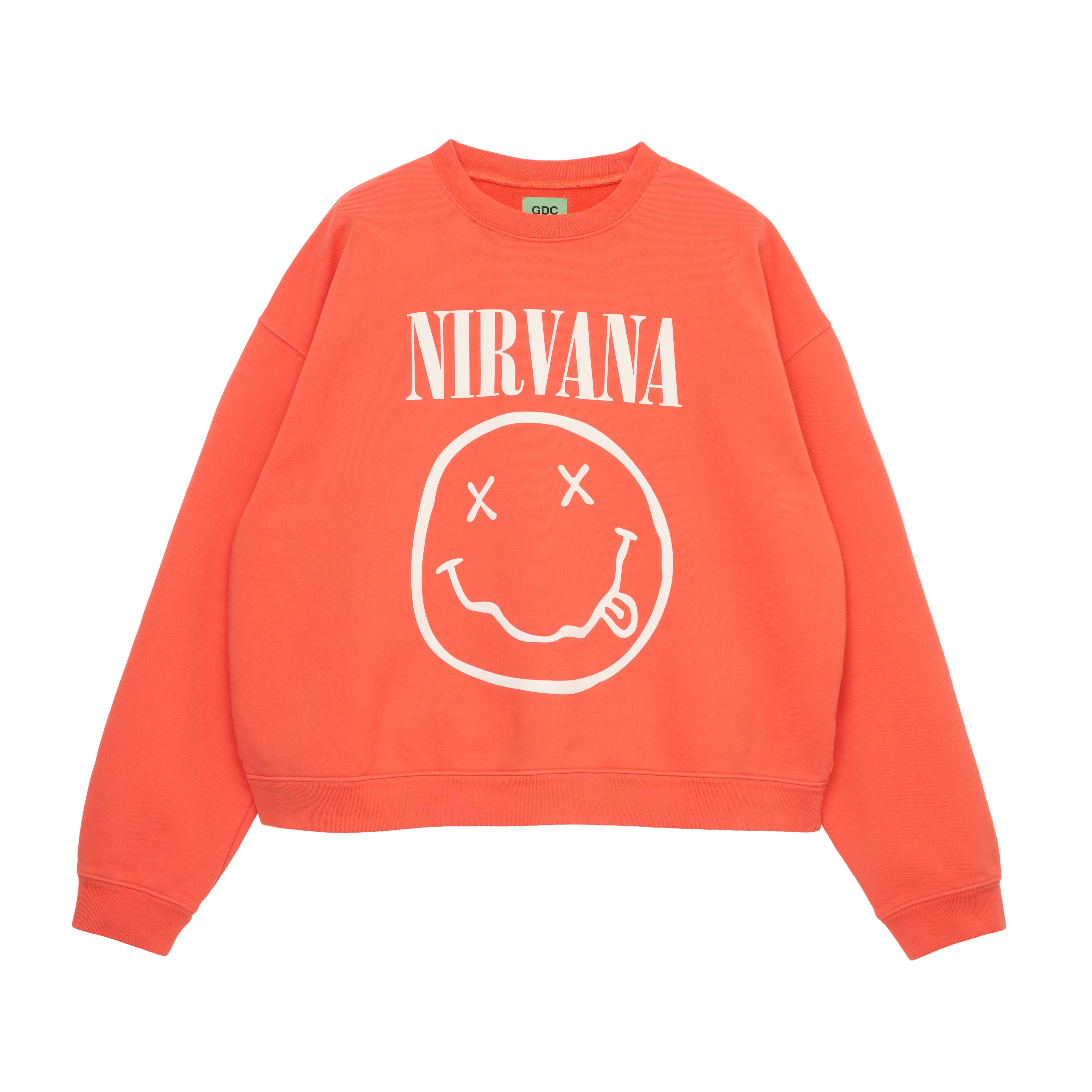 NIRVANA×GDC collabo】crew sweat