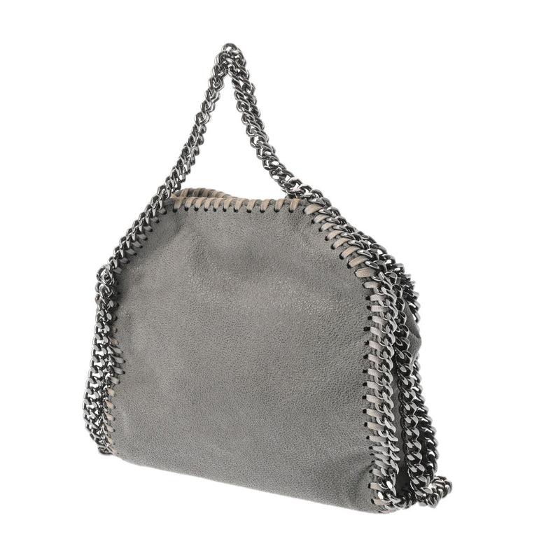 ステラマッカートニーファラベラ ミニチェーンショルダー グレー