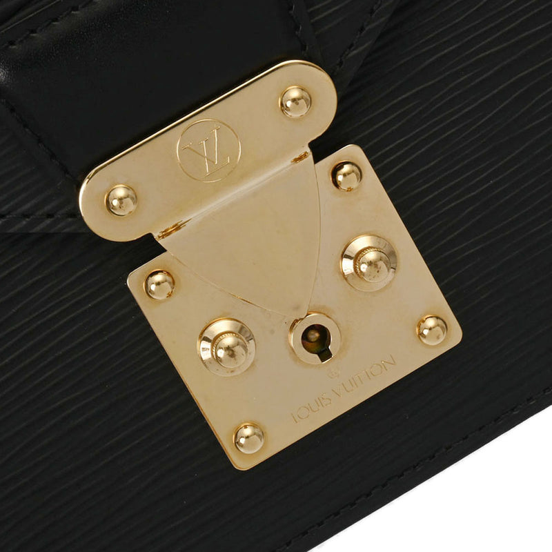 ルイヴィトンセリエドラゴンヌ クラッチバッグ 14127 黒 ゴールド金具