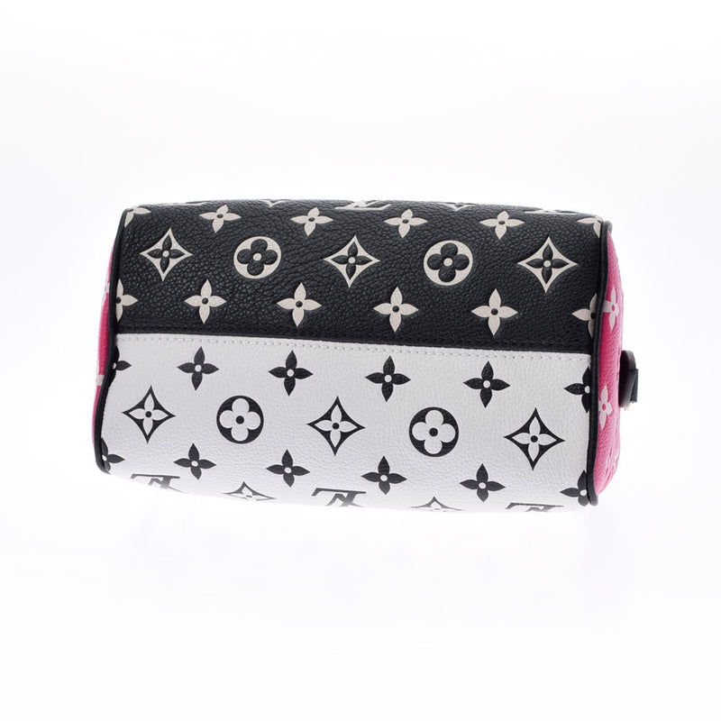 ルイヴィトンアンプラント スピーディバンドリエール20 14145 黒/白