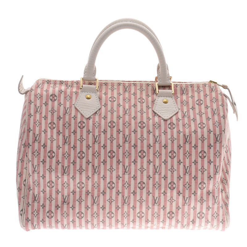 ルイヴィトンミニラン スピーディ30 ストライプ 14145 クロワゼット