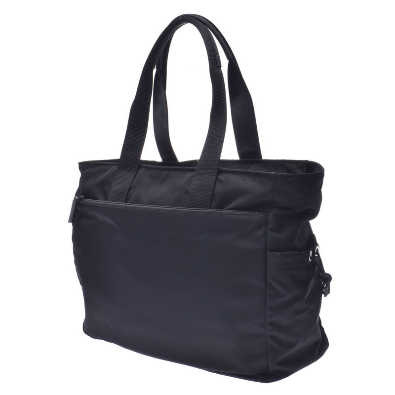 プラダテスート モンターニャ 黒 メンズ トートバッグ PRADA 中古