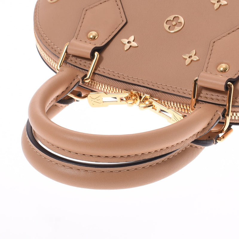 ルイヴィトンパターン アルマBB 2WAY 14145 ベージュ ゴールド金具