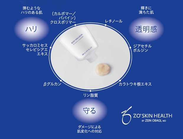 ゼオスキン ボディエマルジョン (240ml) ZO SKIN｜正規通販｜W ライフ