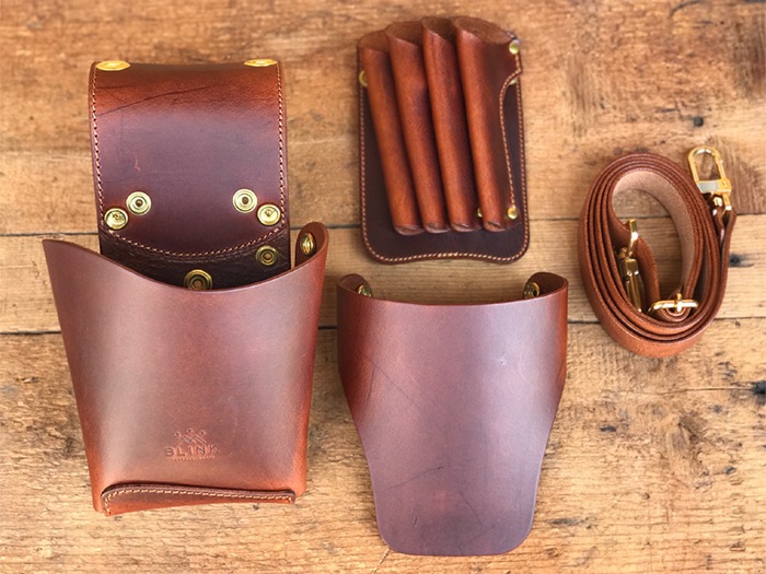 シザーケース本革4丁用 -swell- |シザーケース専門店｜美容師向け本革