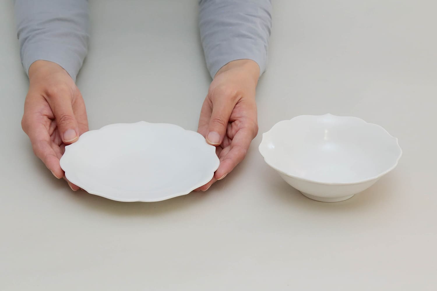 桔梗 取り皿、小鉢 （JICON 磁今） | 平皿・プレート | cotogoto