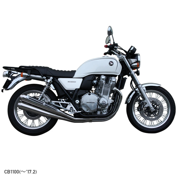 CB1100/EX タンデムグリップ付きリアキャリア(ブラック