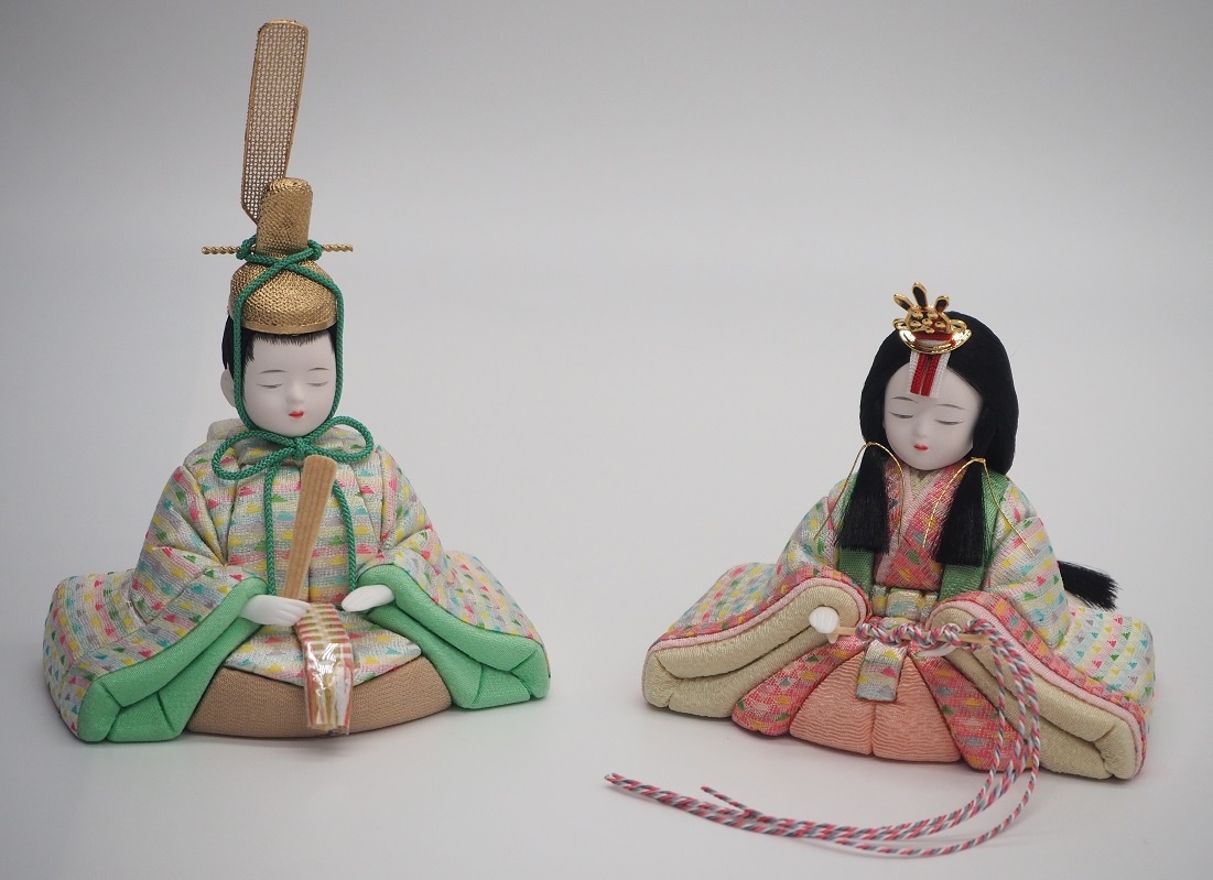 創業明治11年の人形専門店。寿月すみたやの雛人形。木村一秀作 木目込