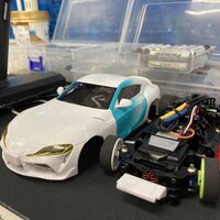 MINI-Z(ミニッツ)走行日誌 GRスープラのボディを作る - ハンチングガールド