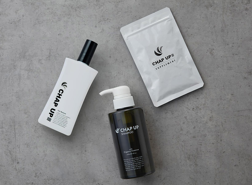 チャップアップ楽天市場店｜薄毛や体臭などに悩む人のために、ヘアケア